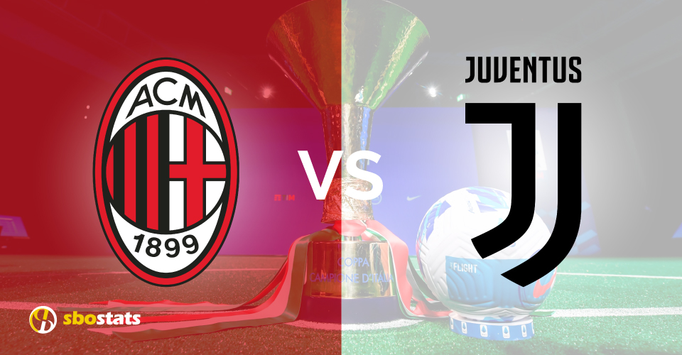 Preview Milan – Juventus, le statistiche di Sbostats