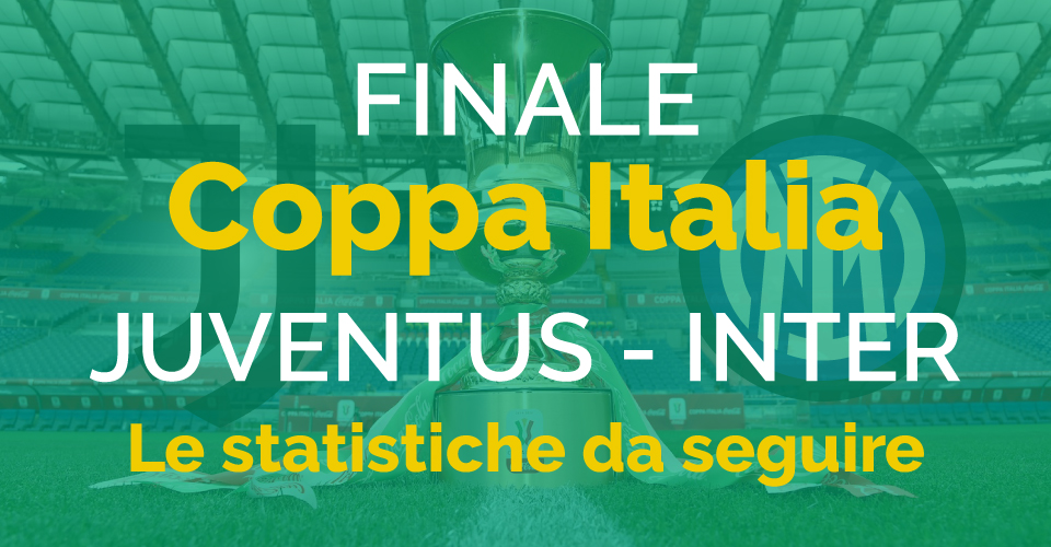 Finale Coppa Italia, 5 statistiche e 5 pronostici su Juventus – Inter