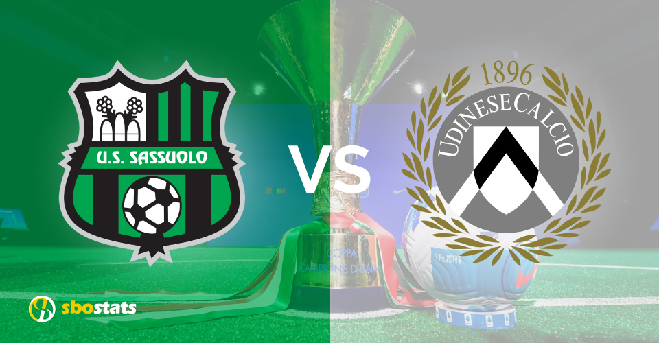 Preview Sassuolo – Udinese, le statistiche di Sbostats