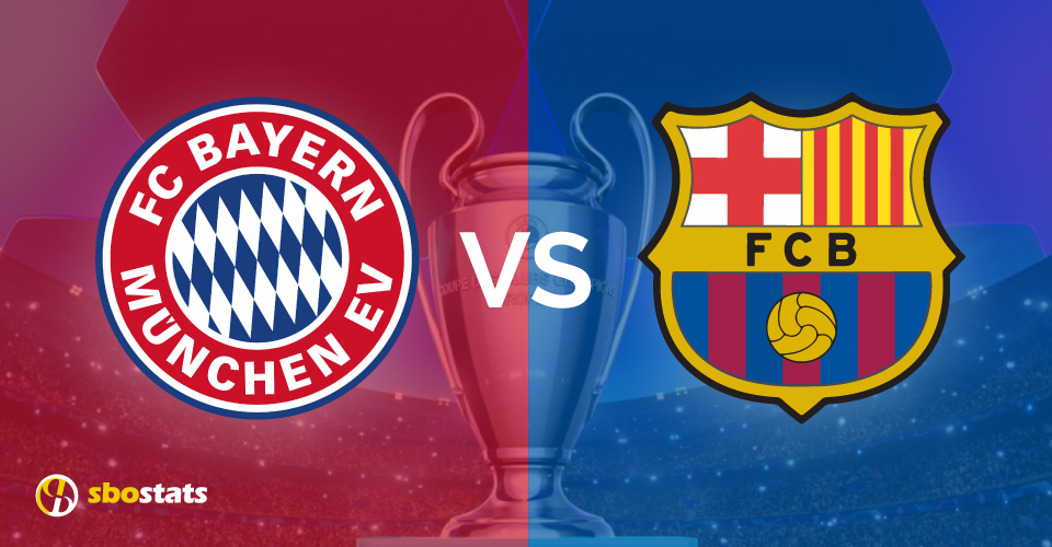 Pronostico Bayern-Barcellona di Champions League con probabili formazioni e statistiche sulle quote iniziali dell'algoritmo per vincere alle scommesse