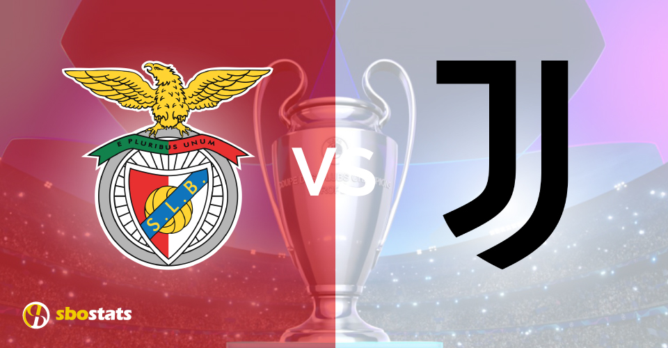 Pronostico Benfica-Juventus di Champions League con le statistiche sulle quote iniziali dell'algoritmo per vincere alle scommesse sportive
