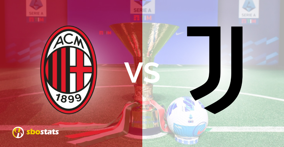 Pronostico Milan-Juventus di Serie A con le statistiche sulle quote iniziali dell'algoritmo per vincere alle scommesse calcio