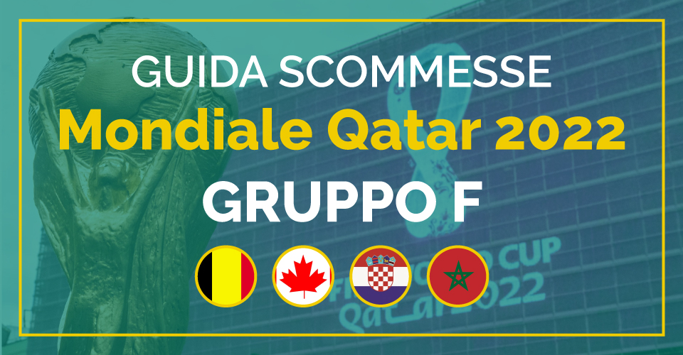 Preview gruppo F Mondiali Qatar 2022