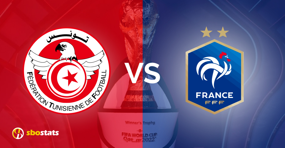 Preview Mondiali Qatar 2022 Tunisia-Francia, statistiche e pronostico di Sbostats