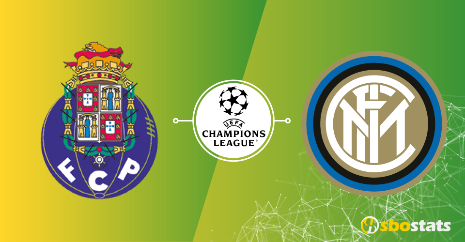 Preview Champions League Inter-Porto statistiche e pronostico di Sbostats
